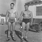 Кланси Росс и Лео Штерн в начале тренировок.jpg