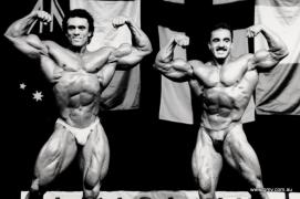 Charles Clairmonte & Samir Bannout 1990 Worlds.jpg
