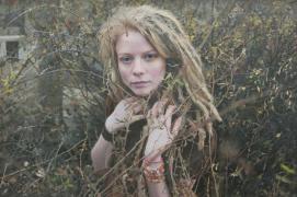 Yigal Ozeri, Untitled, 2011, Oil on paper mounted on wood, 30 x 45 cm, Courtesy Galerie Dukan_0.jpg