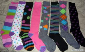 09_15_11_The_socks_I_bought_for_leg_warmers.JPG