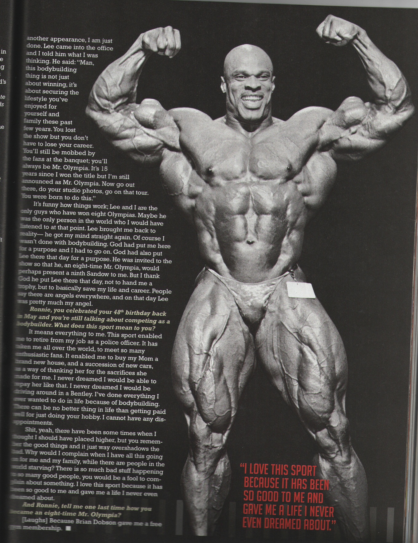      Kevin Levrone   Ronnie  Coleman   2000      