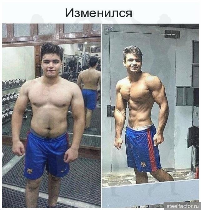 Two fitnessmans