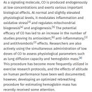 As a signaling molecule, CO is produced endogenously.jpeg