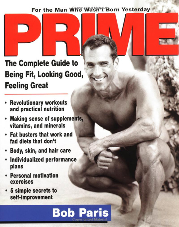С обложки его книги по фитнесу 2002 года - "Prime: The Complete Guide ...