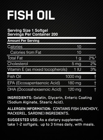 Рыбий жир - канцероген? - СПОРТИВНОЕ ПИТАНИЕ - ЖЕЛЕЗНЫЙ ФАКТОР