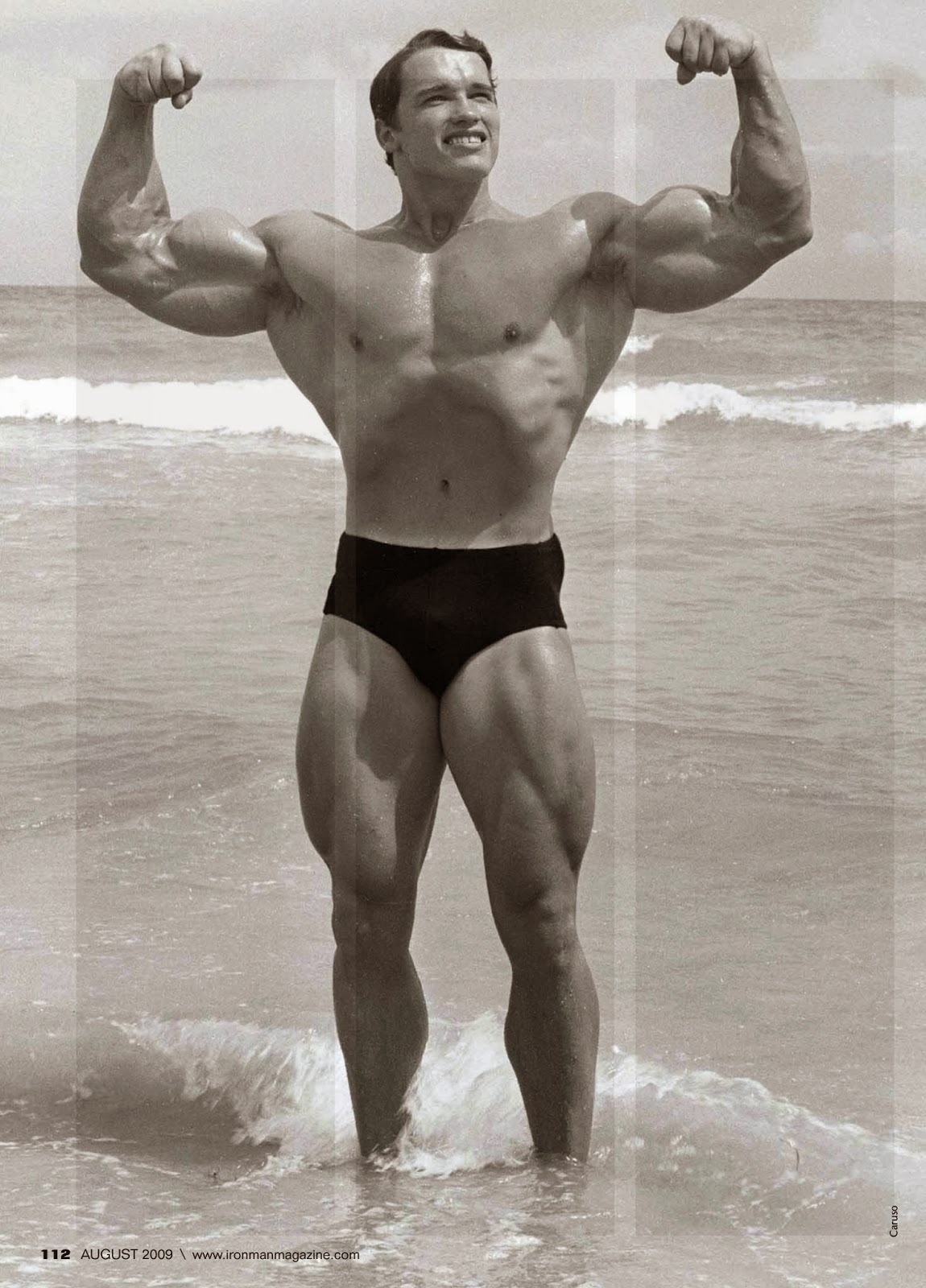 Арнольд Шварценеггер muscle Beach