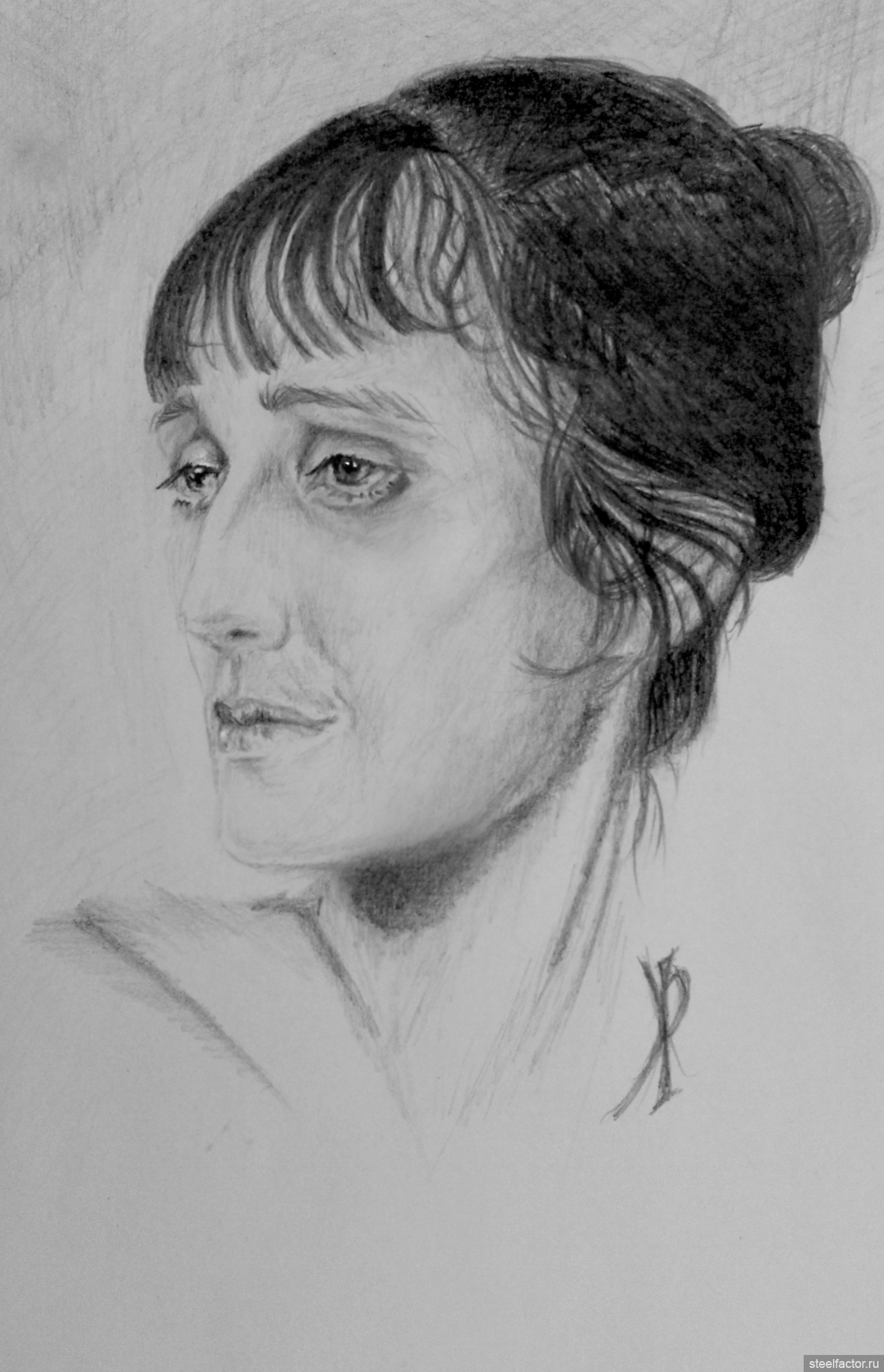 Анна Ахматова портрет